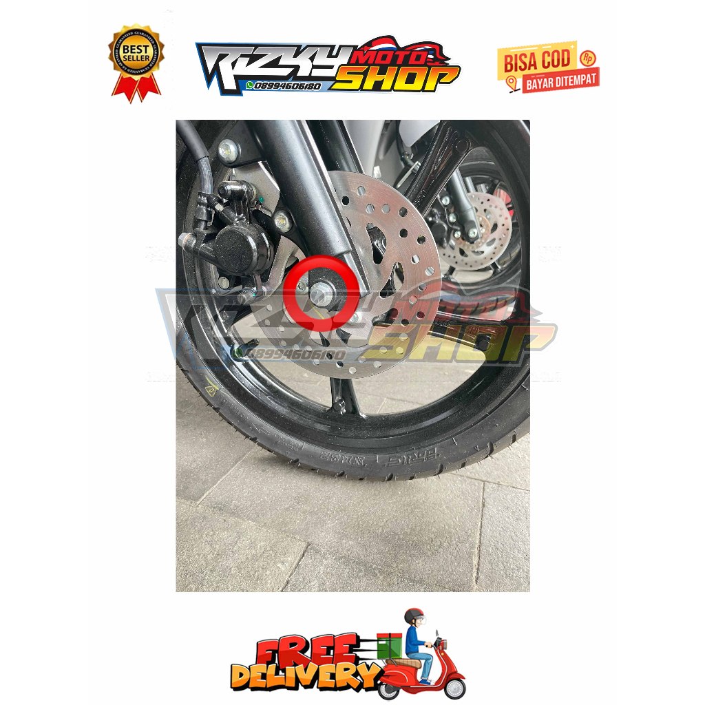 AS RODA VELG DEPAN MODEL H-2 MIO SERIES 115 / 125 M3 J SOUL GT FINO X RIDE GEAR Z S GRANDE FAZZIO TA