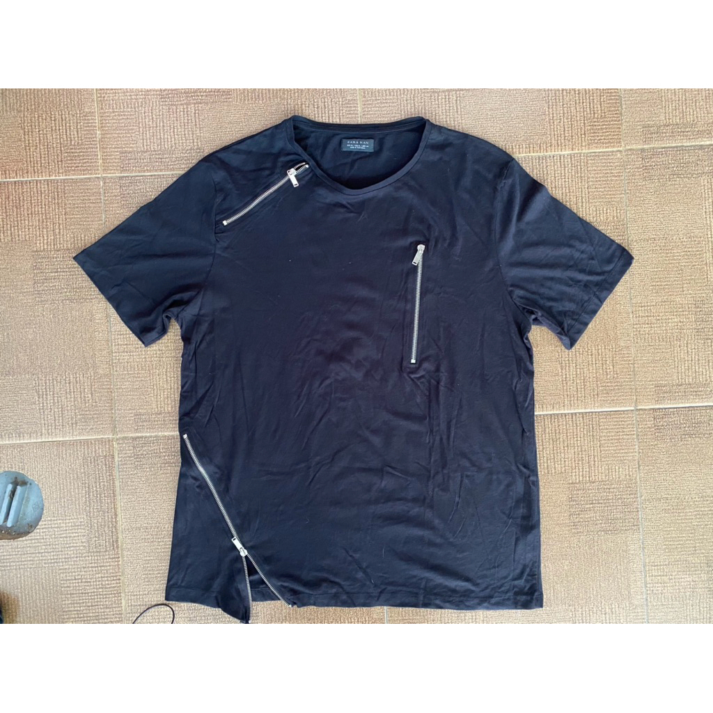 Zara Men Black Tshirt