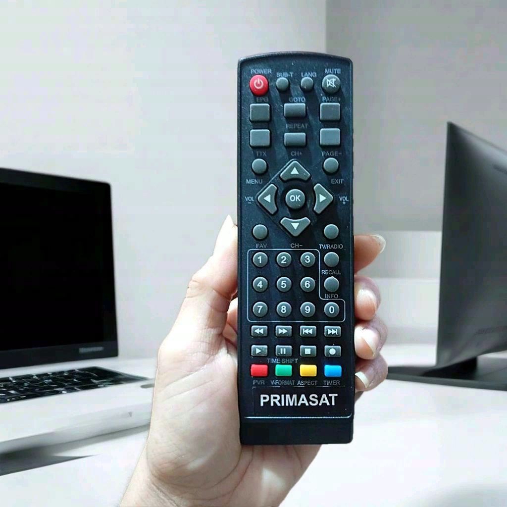 PRIMASAT DIJAMIN TANPA SETTING- REMOT REMOTE TV SET TOP BOX  STB PRIMASAT LANGSUNG KONEK KE TV