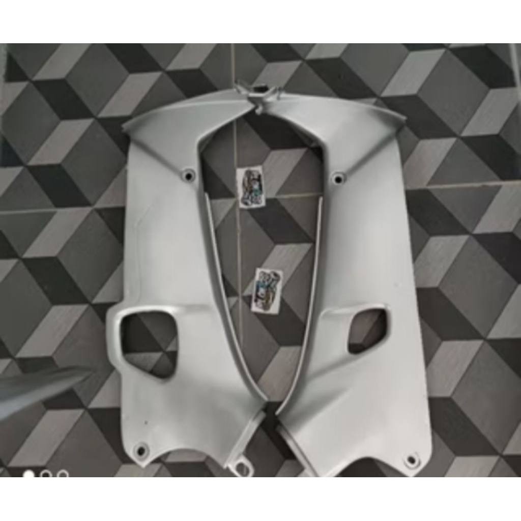 Cover sayap dalam motor Honda Supra x lama Supra fit lama Warna SILVER