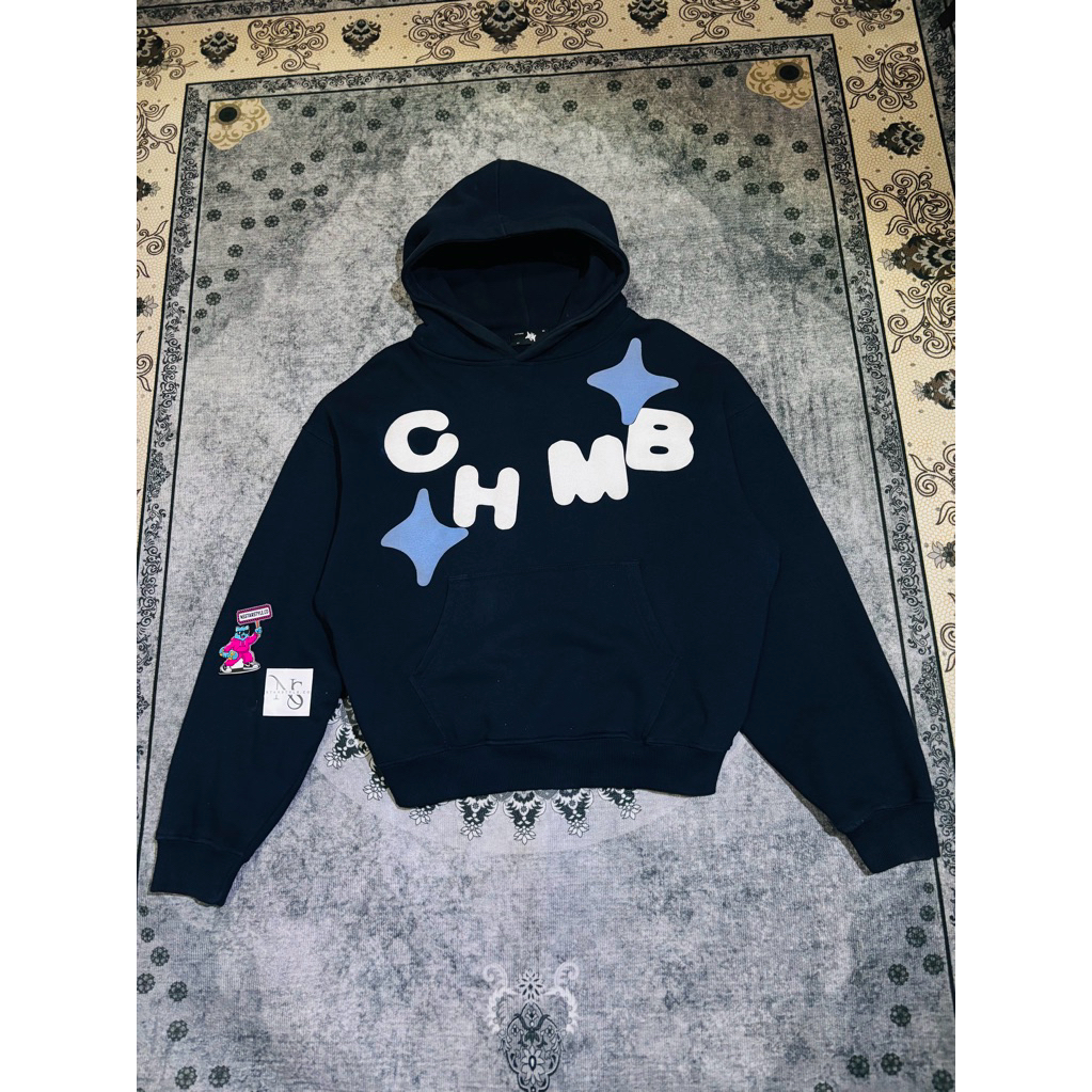 HOODIE CHMB SHOOTING LOVE NAVY
