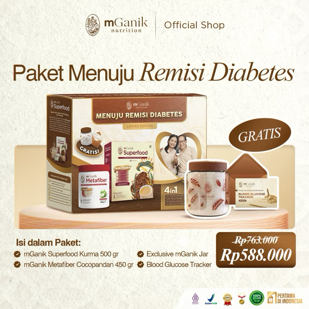 mGanik - Paket Menuju Remisi Diabetes