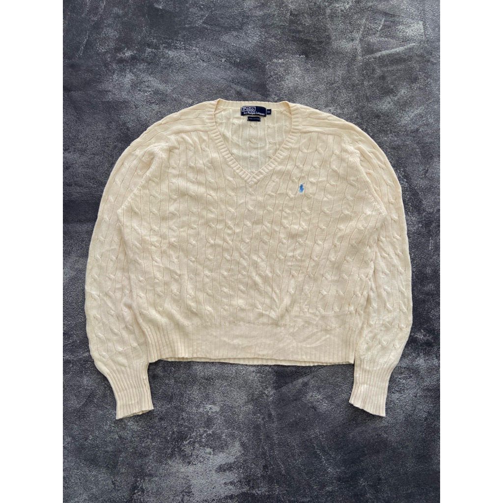 Vintage Polo Ralph Lauren Cable Knitwear