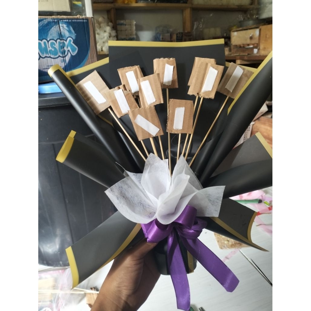 Buket Kosongan Snack/Kopi/roko dan lainnya sangat cocok untuk berbagai Acar