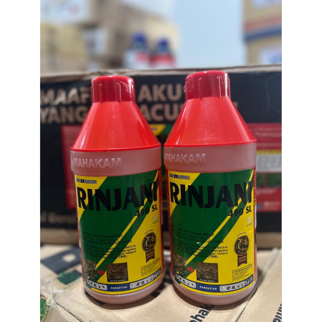 herbisida sistemik Racun rumput RINJANI 490 SL 1 LITER