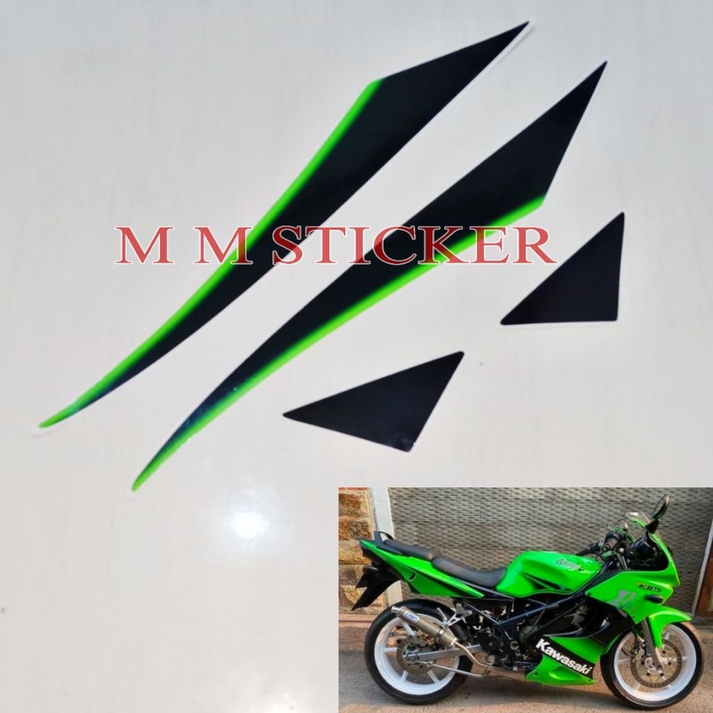 Striping Sticker Body Belakang Ninja RR OLD SE GEN 4 (Cetak HD / Bahan Premium)