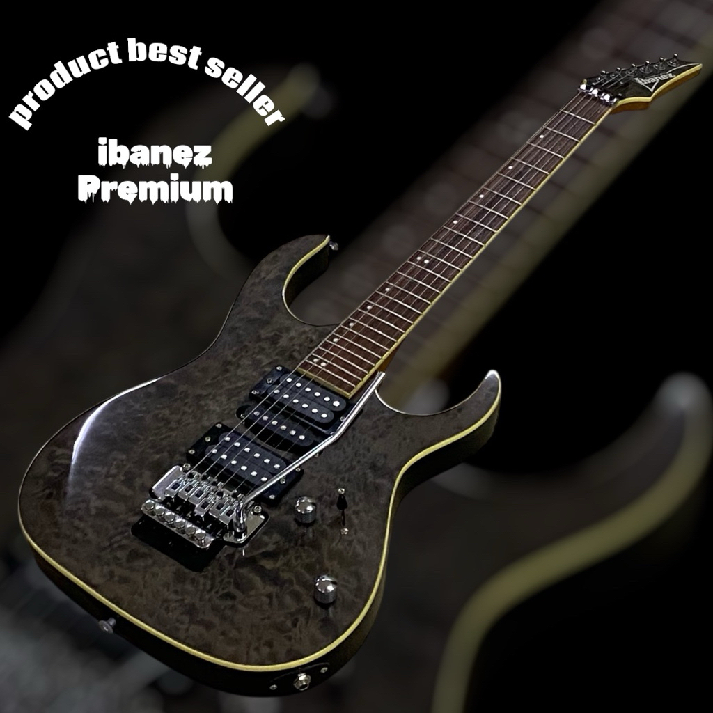 GITAR ELEKTRIK IBANEZ PREMIUM/RG MII UPDOWN PU GNB TREMOLO FLOYD ROSE