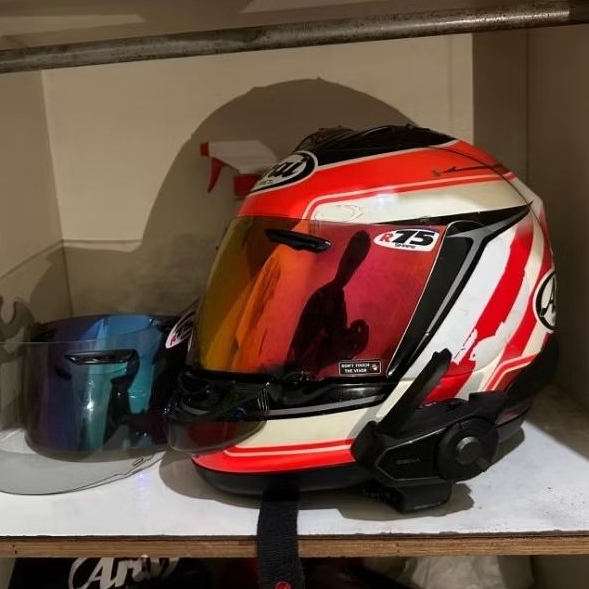 Arai RR5 hayden size S, visor 3 bonus banyak ( minusan )