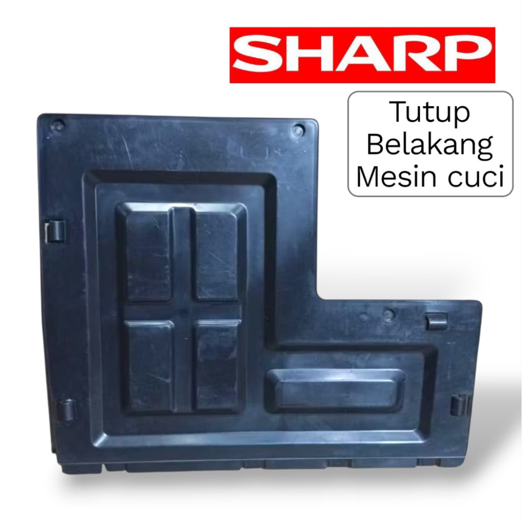 COVER TUTUP BELAKANG MESIN CUCI SHARP 2 TABUNG ORIGINAL
