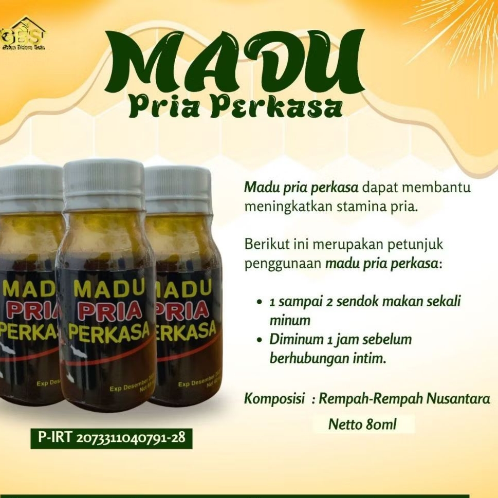 Madu Pria Perkasa 80ml