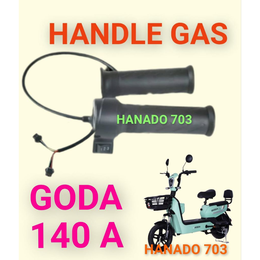 handle gas goda 140 A throttle gas sepeda listrik goda 140A