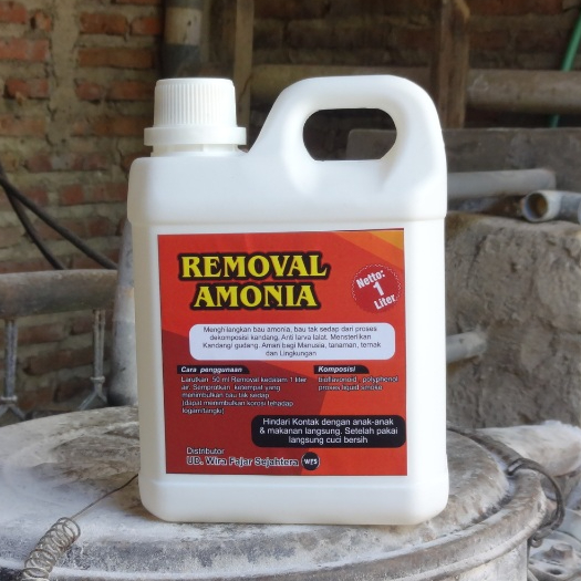 Removal Amonia Penghilang Bau Kotoran Hewan 1L