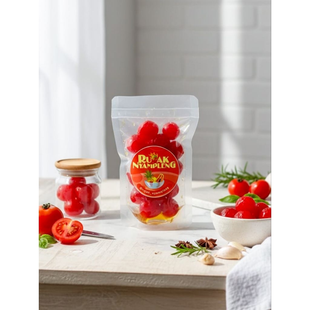 RUJAK NYAMPLENG MANISAN BUAH LIKO MERAH 350ml