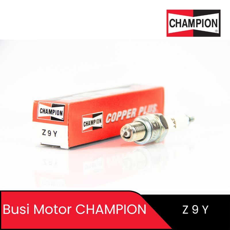 Busi Motor CHAMPION - Z 9 Y untuk Honda, Yamaha, Suzuki, Kawasaki, Bajaj, Kymco
