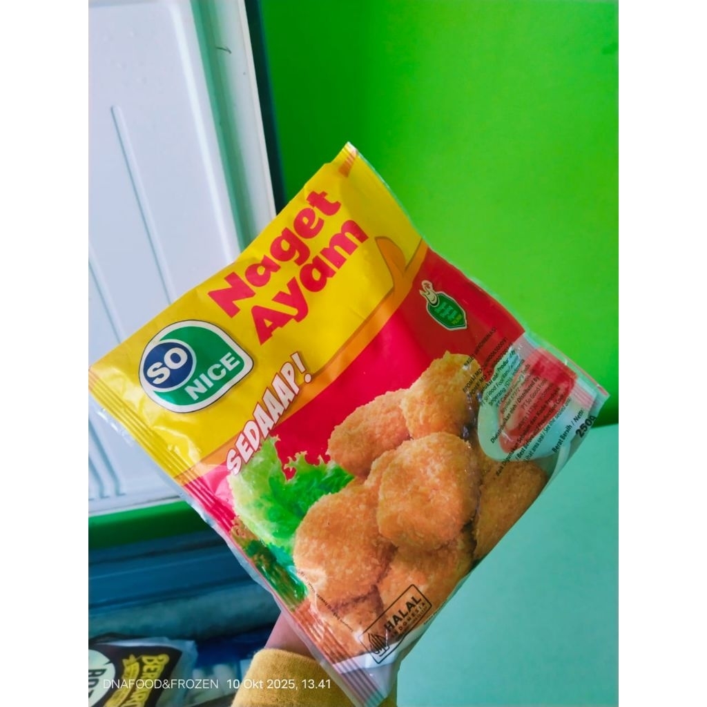 So Nice Nugget Ayam 250Gr