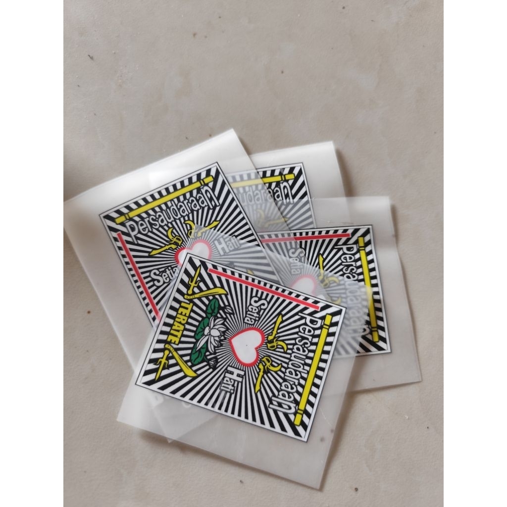 SABLON SETRIKA PSHT LAMBANG TUGU