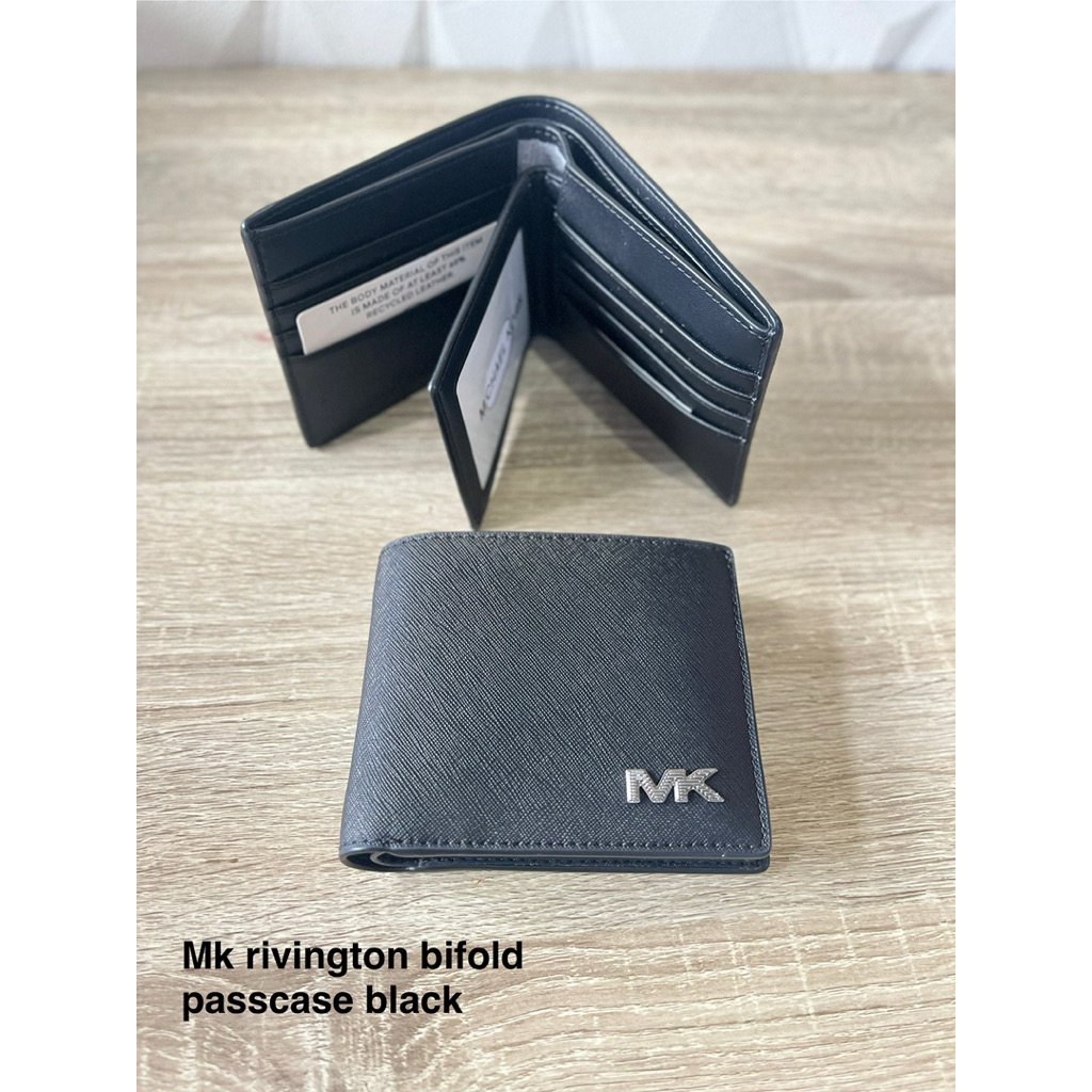 dompet pria mk rivington black