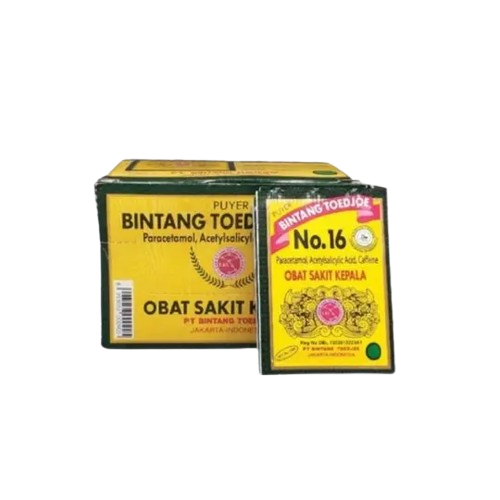 B7 NO 16 PUYER 1 BOX ISI @120 SASET - MEREDAKAN DEMAM , SAKIT KEPALA DAN SAKIT GIGI