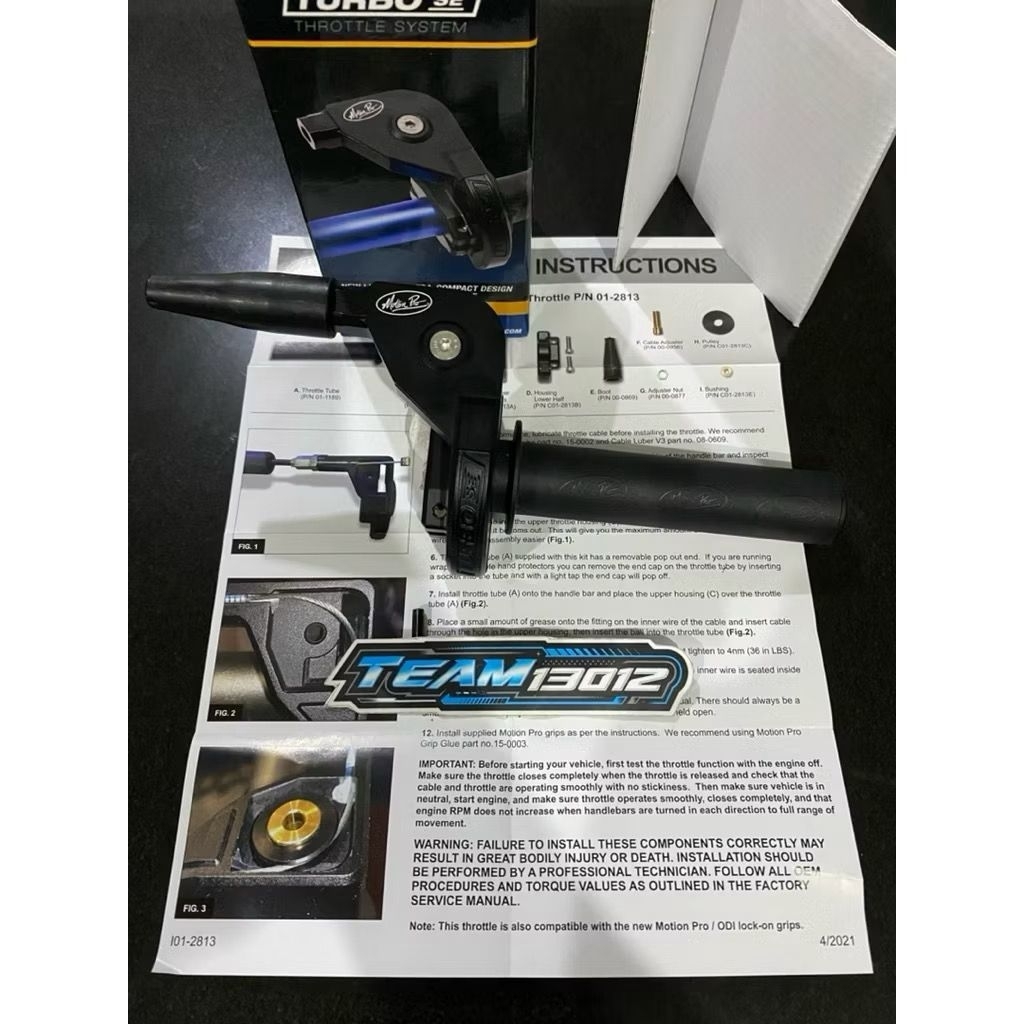 GAS SPONTAN KONTAN MOTION PRO TURBO SE ORIGINAL USA