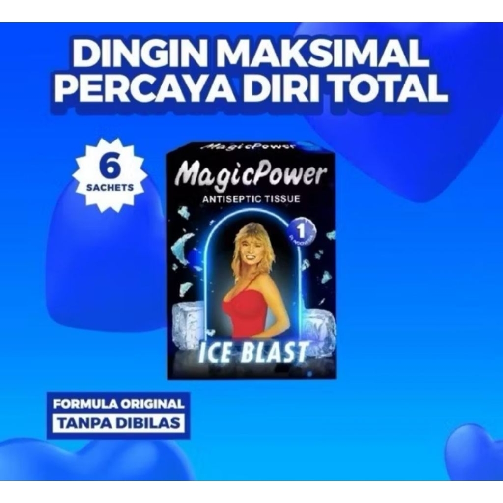 tisue magic ice blast 1 kotak