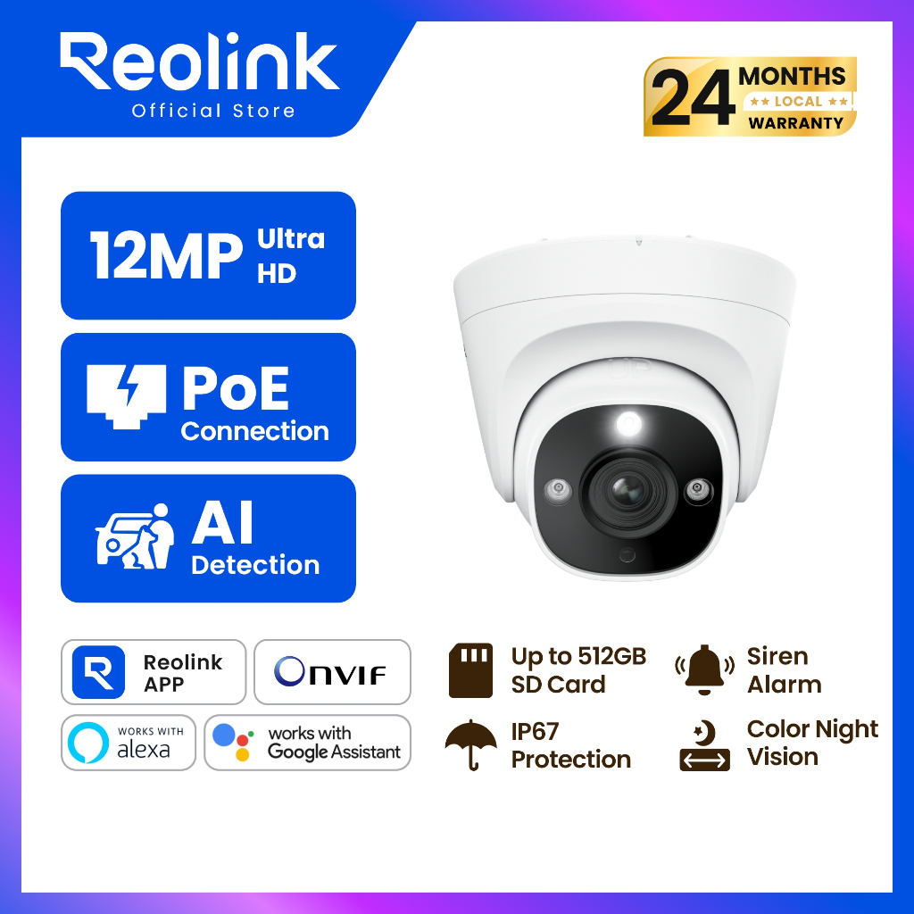 Reolink RLC-1224A Kamera Pengawas