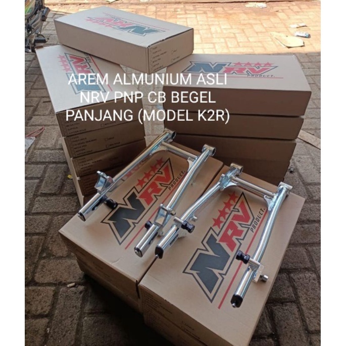 AREM ALMUNIUM ASLI NRV PNP CB BEGEL PANJANG MODEL k2R  (Arem CB Begel Panjang) DD