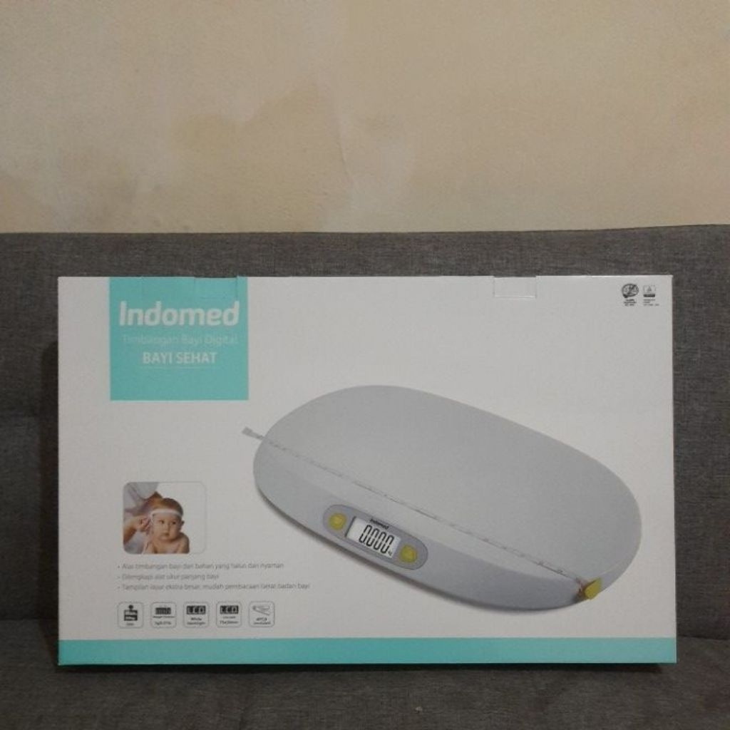 timbangan bayi digital+alat pengukur indomed