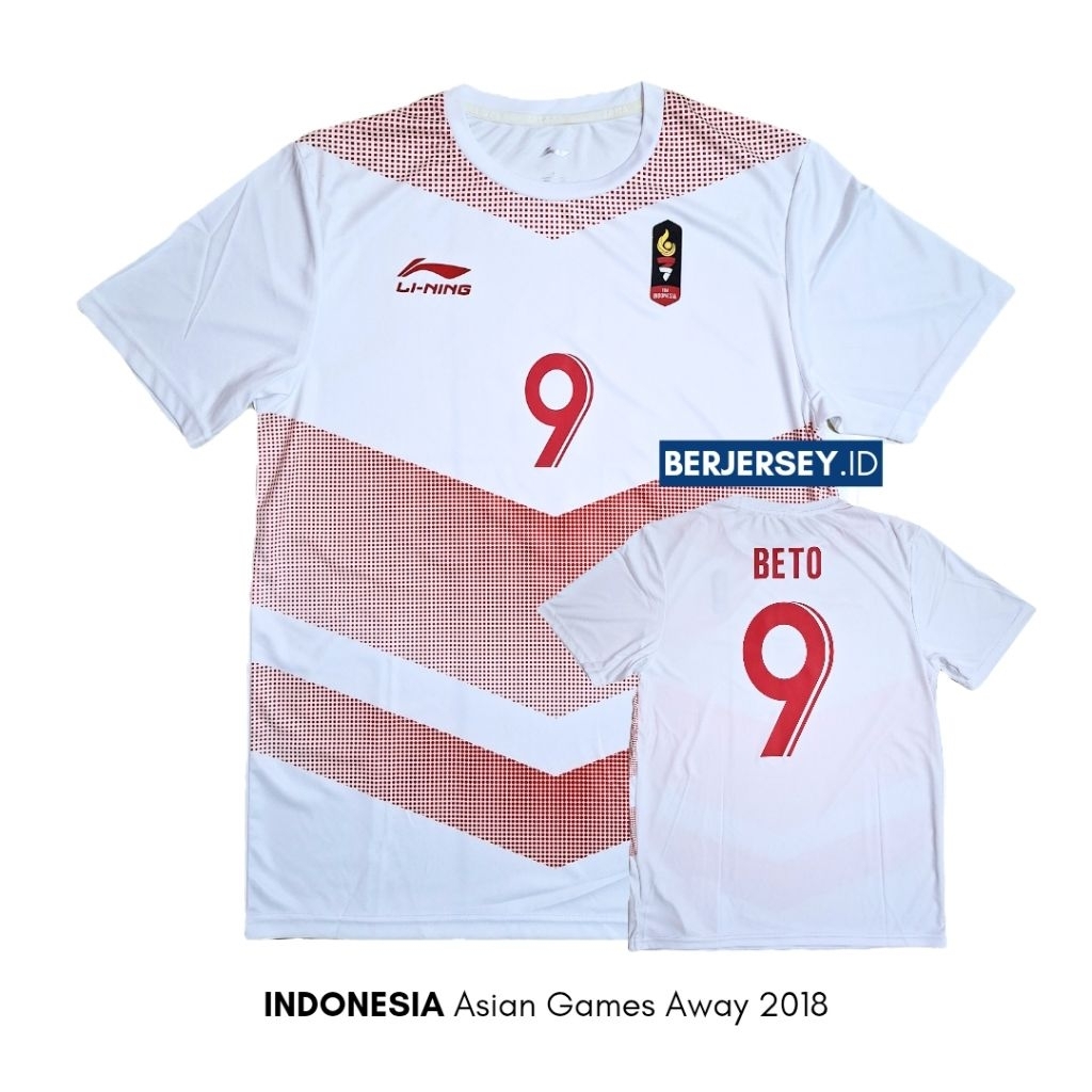 Jersey Timnas Indonesia Away Asian Games 2018 Alberto Goncalves