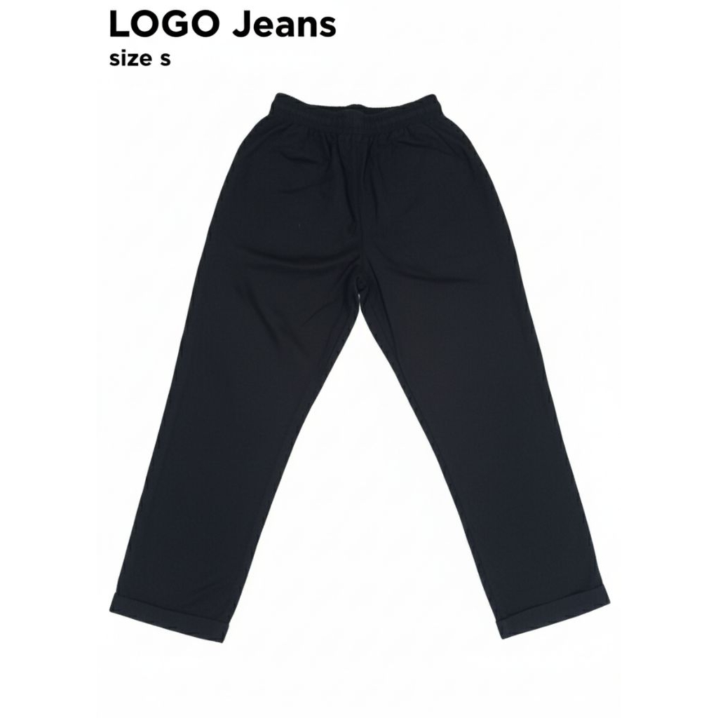 celana kerja kulot wanita brand logo jeans preloved