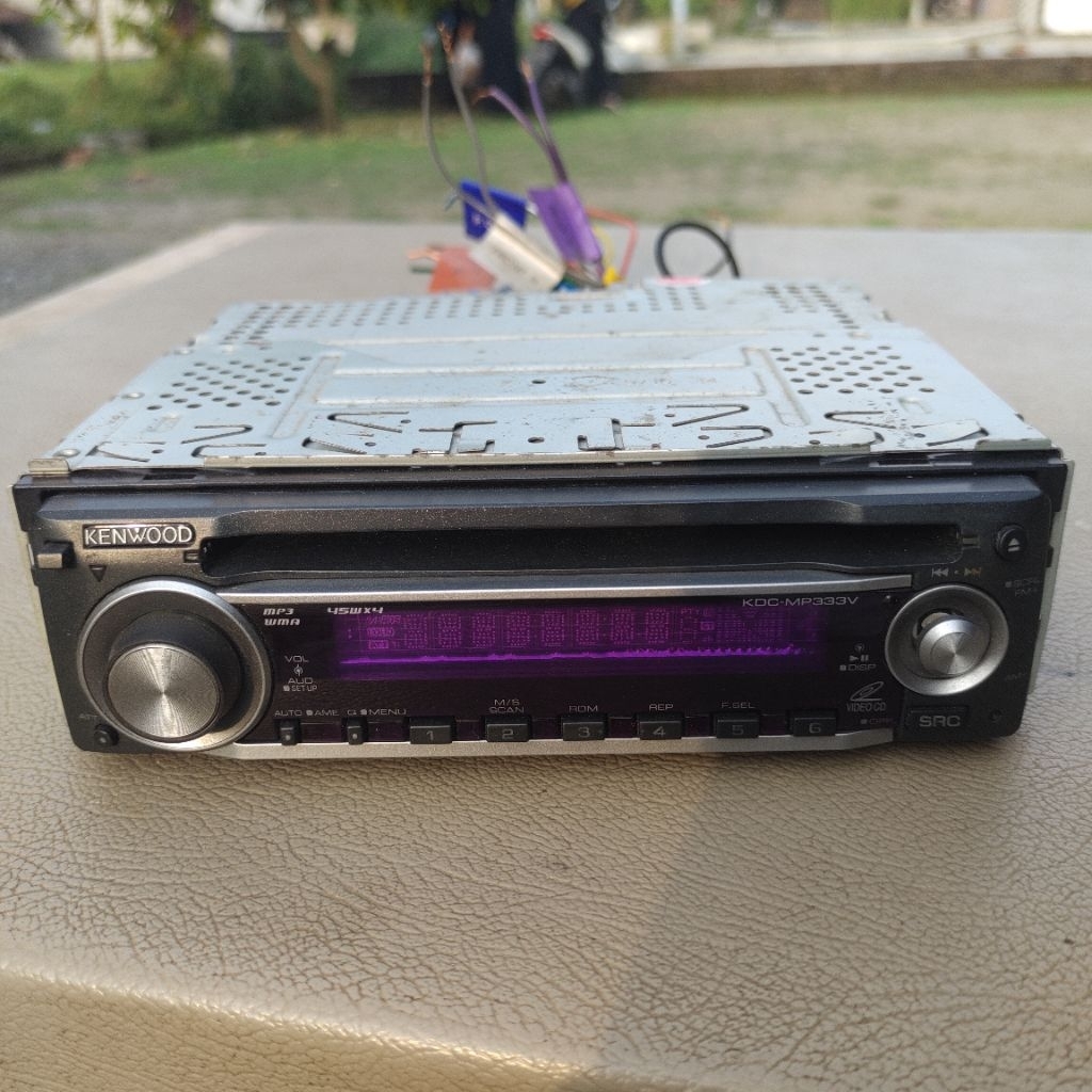 Head Unit Single Din Kenwood KDC-MP333V