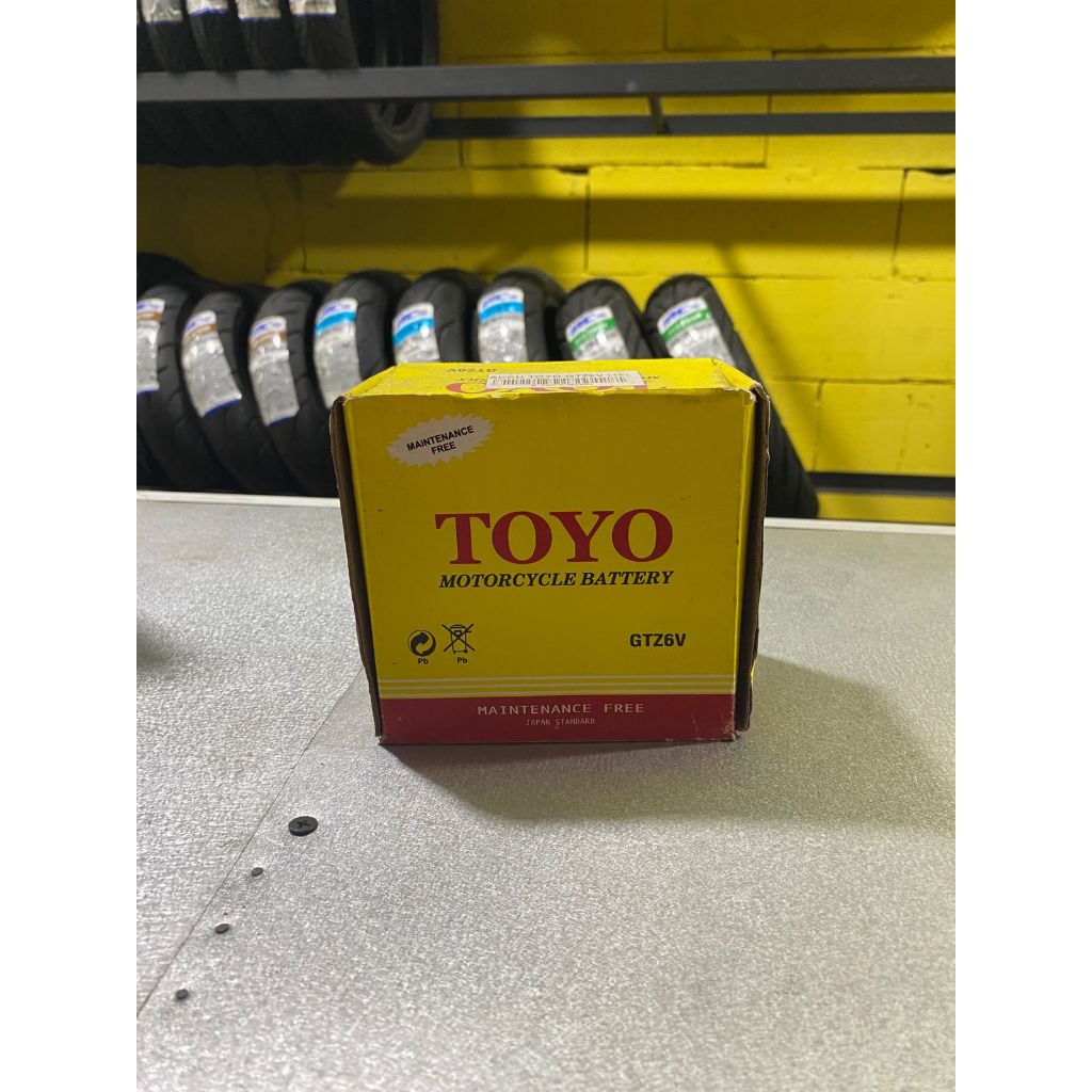 Sido Makmur – Aki Motor Toyo GTZ6V Kering untuk Honda Vario 125 Old