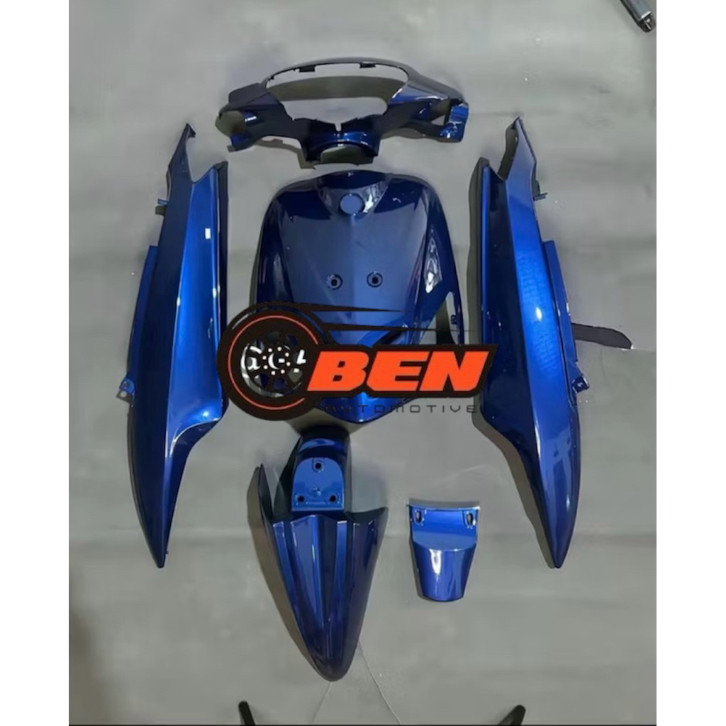 Full set Body Halus Mio sporty Warna Standar Biru