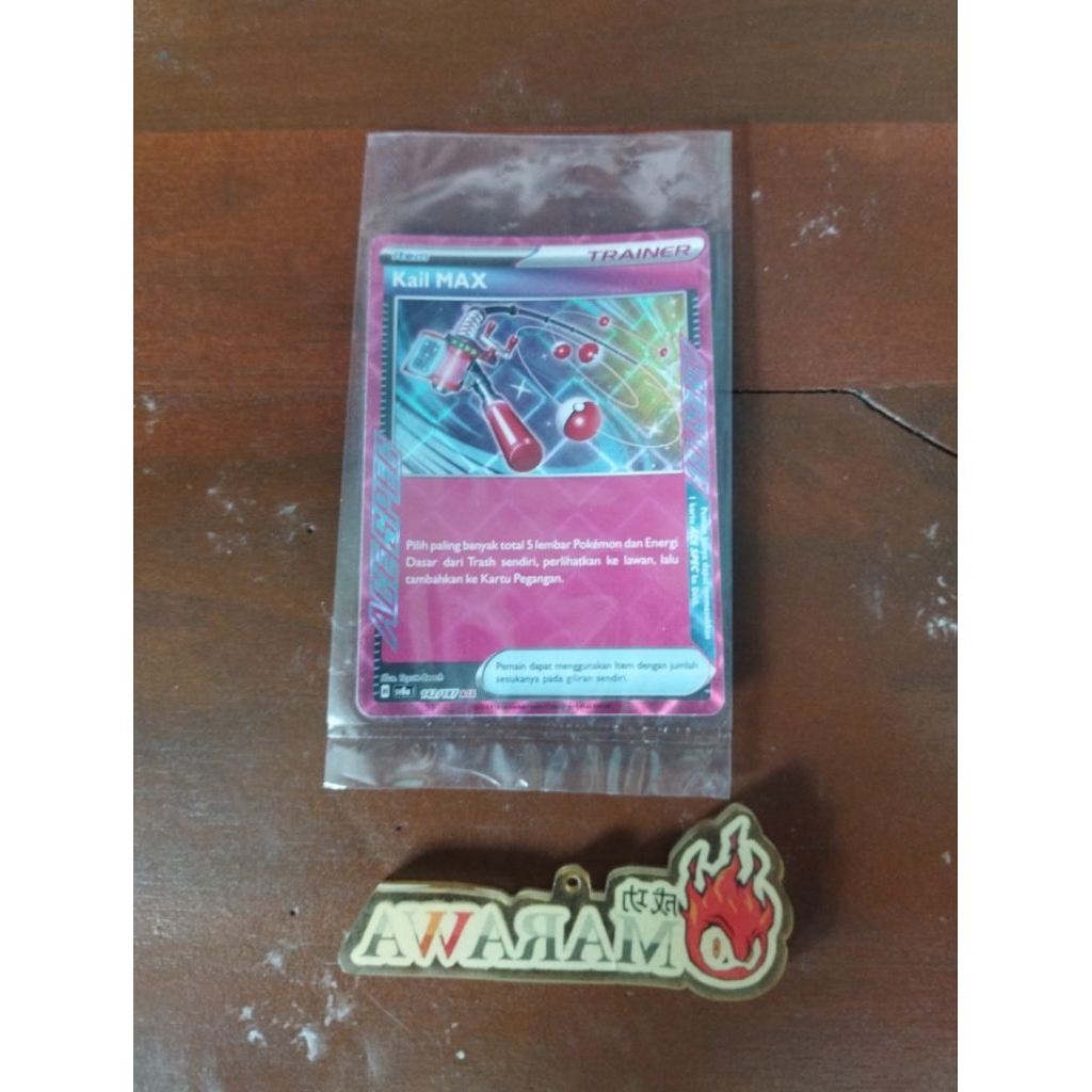kartu pokemon tcg kail max ace