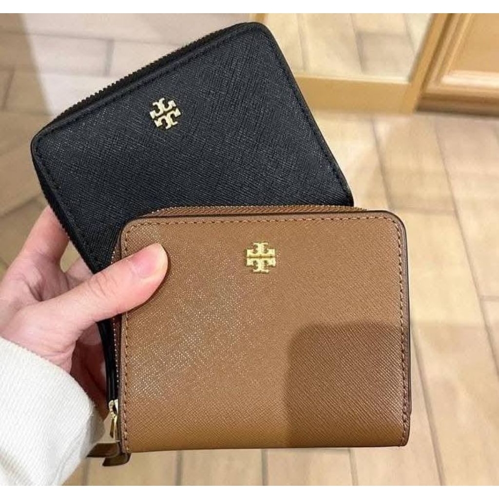 TB emerson bifold wallet  black & moose