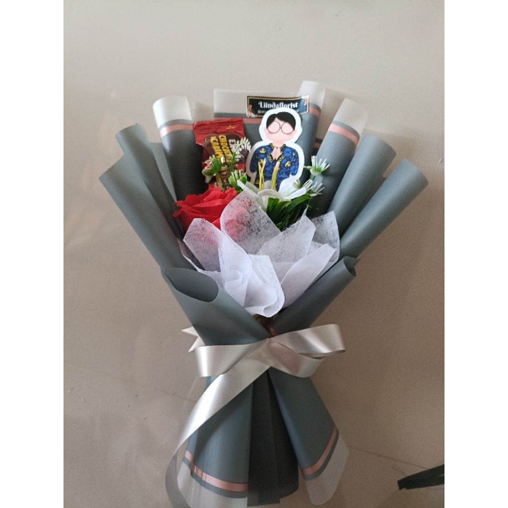 bucket mini / bucket hari guru / buket bunga / buket uang / buket snack