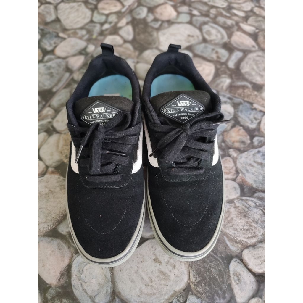 Vans Kyle Walker pro shoes black frost gray white
