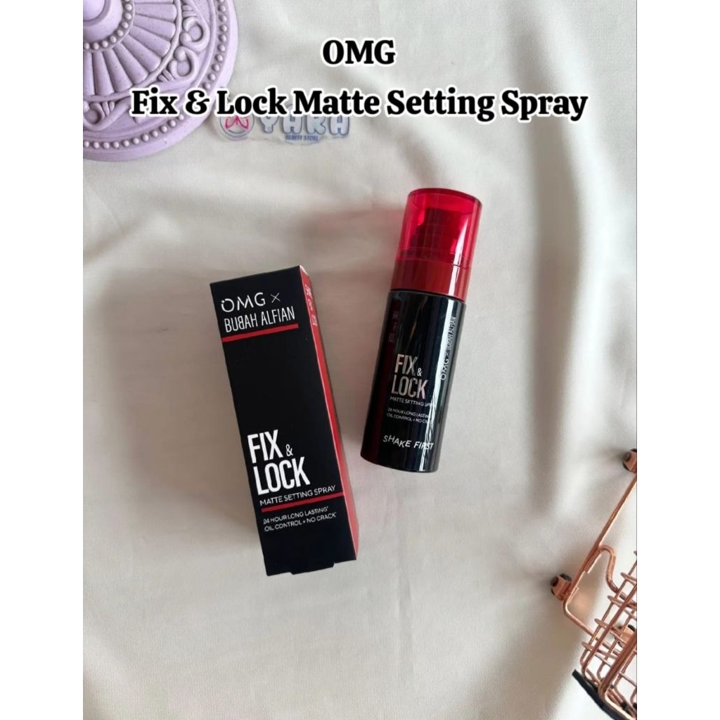 OMG fix & lock matte setting spray