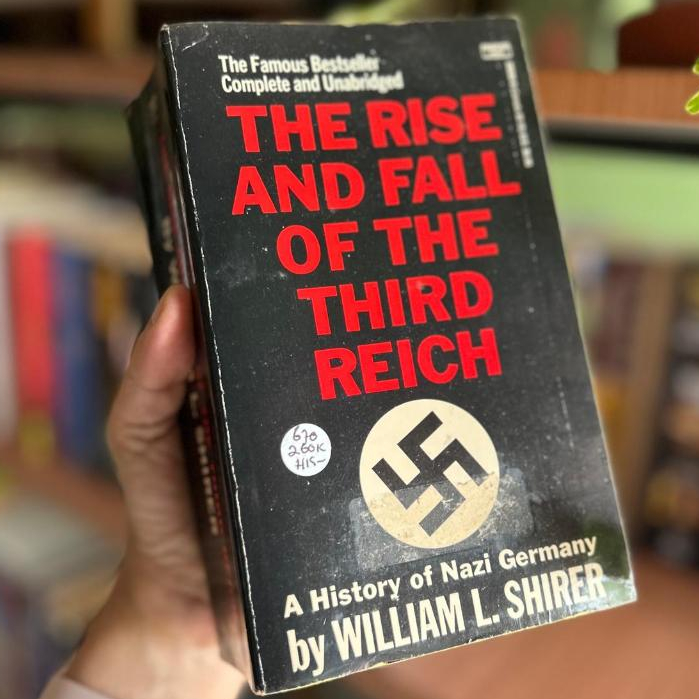 William L. Shirer The Rise and Fall of The Third Reich Non Fiction History Bahasa Inggris Preloved