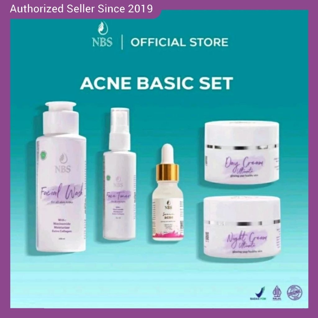 NBS SKINCARE - PAKET ULTIMATE ACNE UNTUK JERAWAT