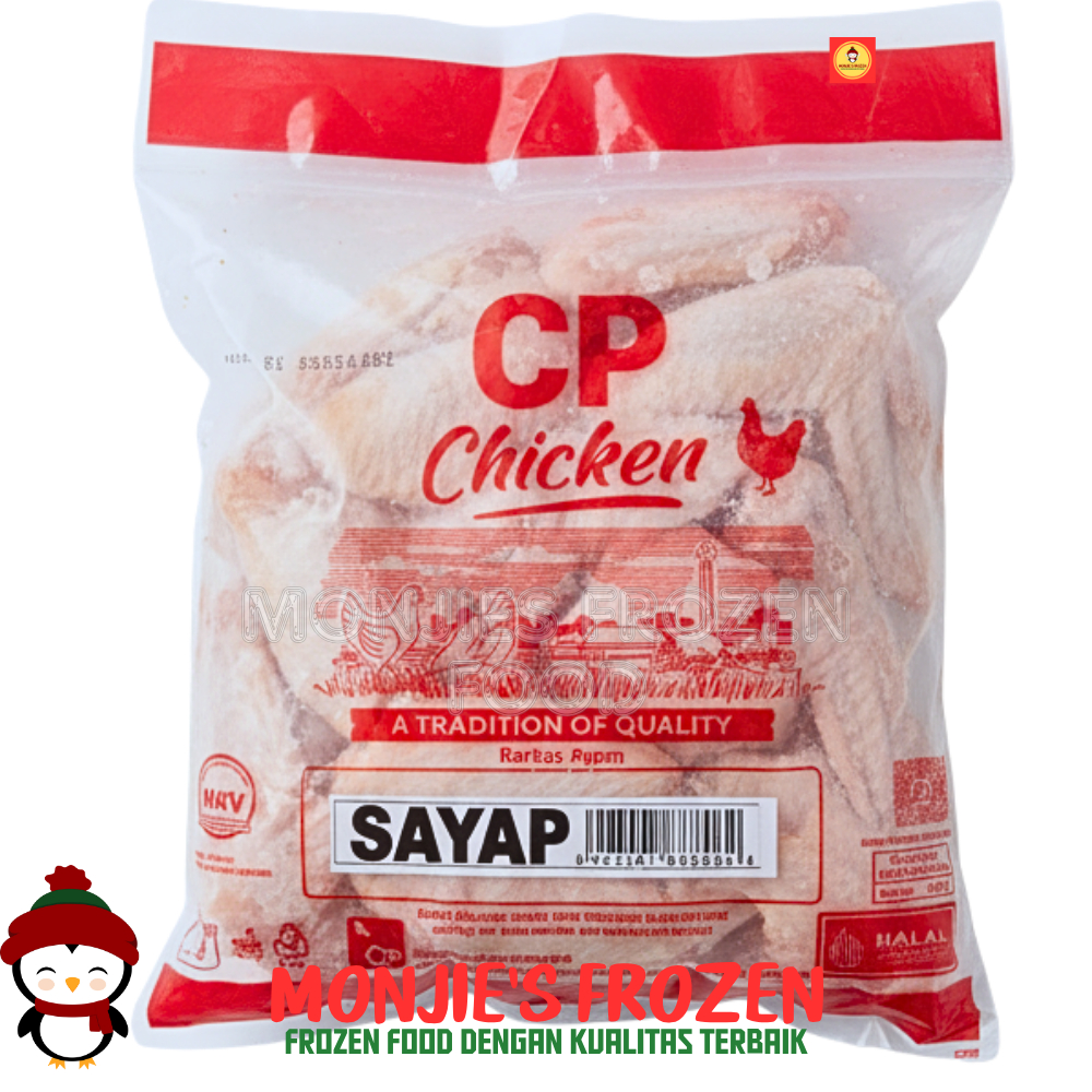 CP Sayap Ayam Beku 1kg - Full Wing Frozen Halal