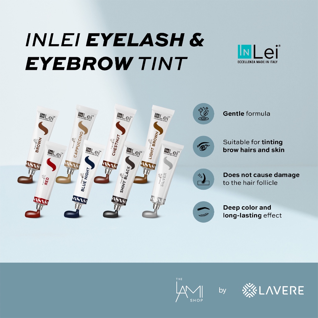 InLei Tint untuk Pewarna Alis dan Bulu Mata | For Lash Filler and Brow Bomber
