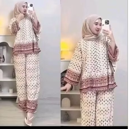 nagita setelan wanita bahan rayon premium