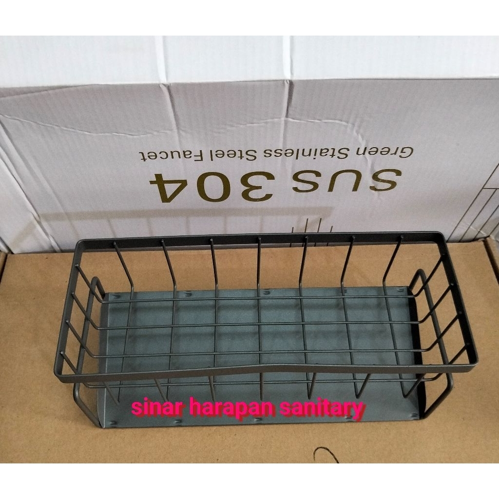 Rak dapur wastafel GREE / Rak tempat sabun wastafel / Rak wastafel