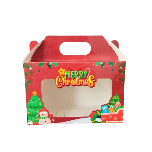 Dus Gift Hampers Natal Kotak Hadiah Kardus Packaging Parcel Gable Box Parcel Souvenir Christmas