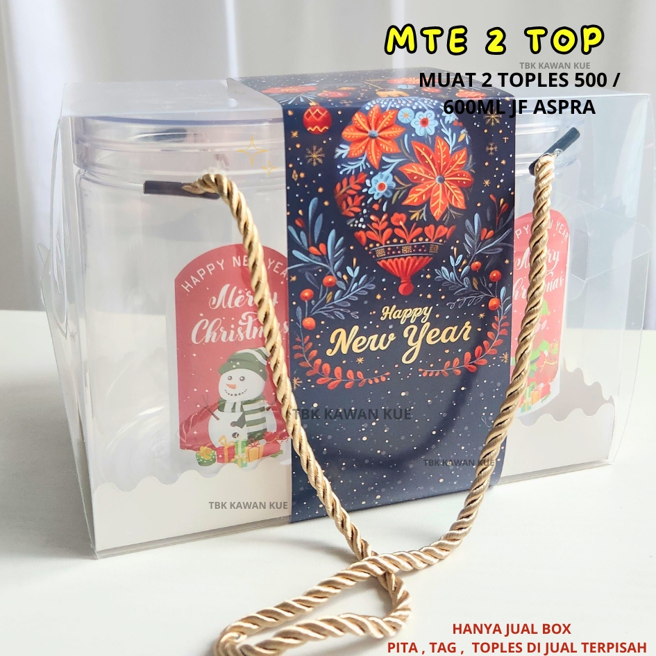 Mika Tali Emas - Kotak Hampers Tali Emas - Box MTE