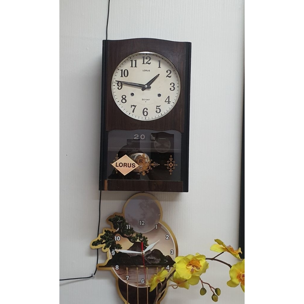 Jam dinding jadul LORUS