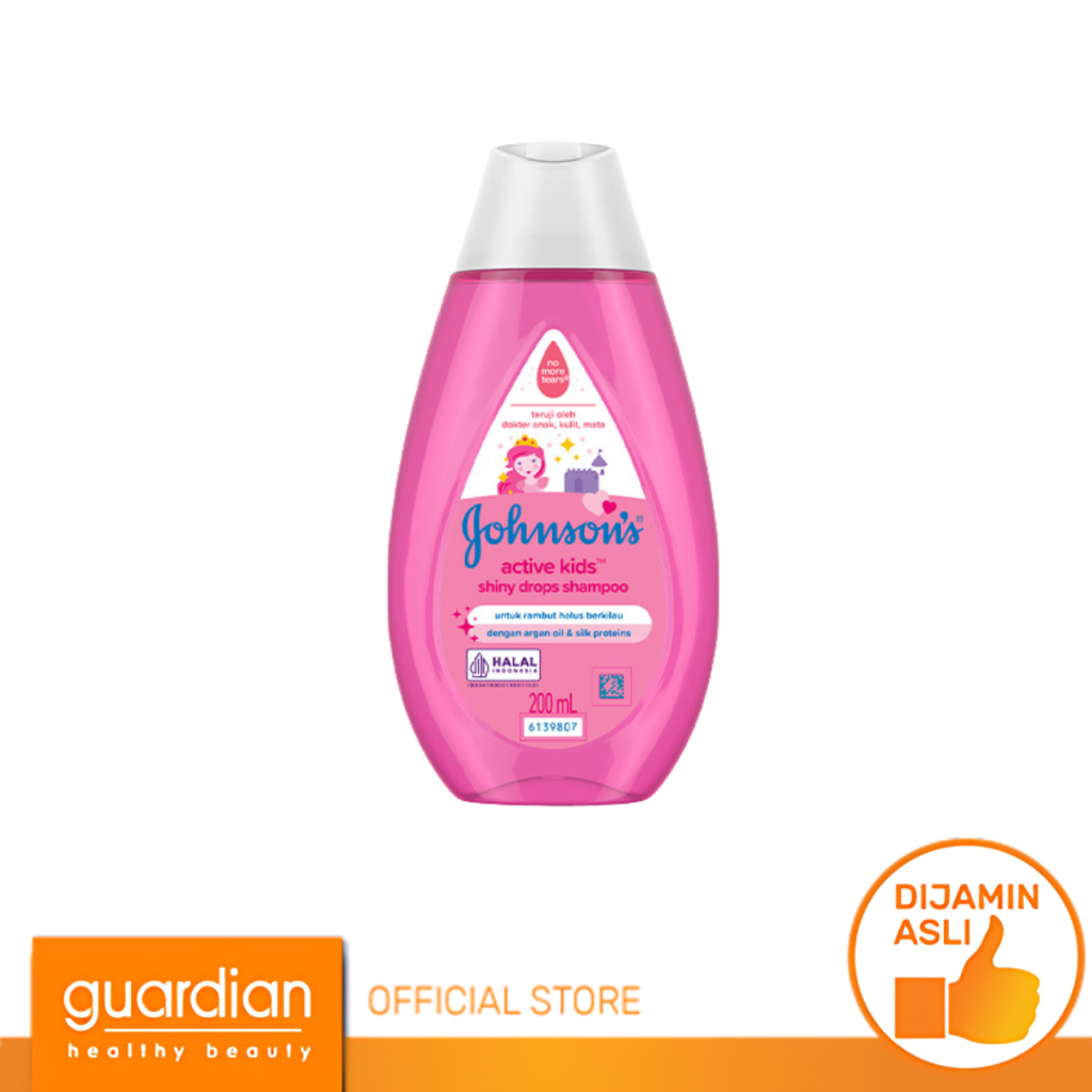 Johnson's Active Kids Shiny Drops Shampoo 200Ml