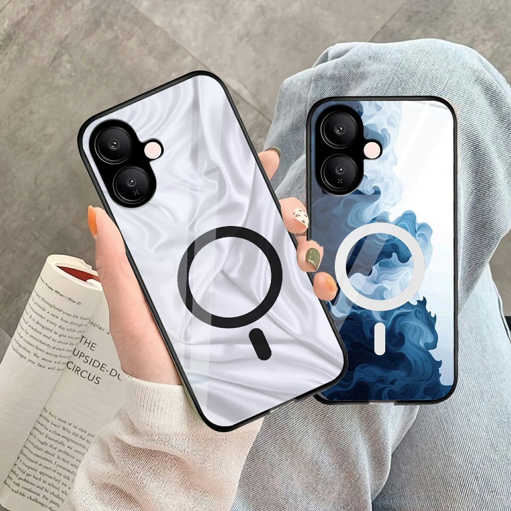 softcase Kaca HP VIVO V60 LITE  TERBARU Case Hp Terbaru Anti Air TPU (MC147)