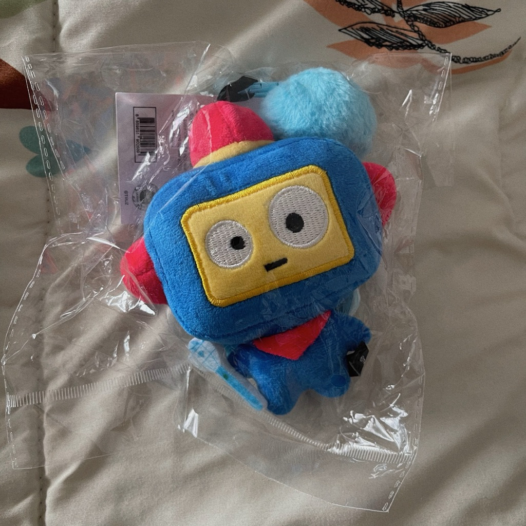 truz angel keyring hikun asahi treasure new keychain plush plushie