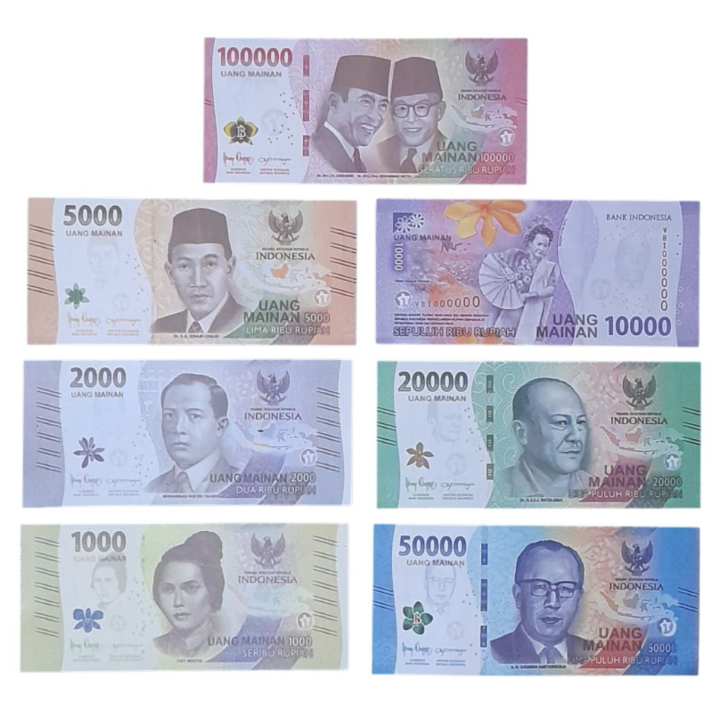 MAINAN UANG KERTAS ISI 70 LEMBAR DOFF | UANG MAINAN | LEMBAR UANG MAHAR | UANG MONOPOLI